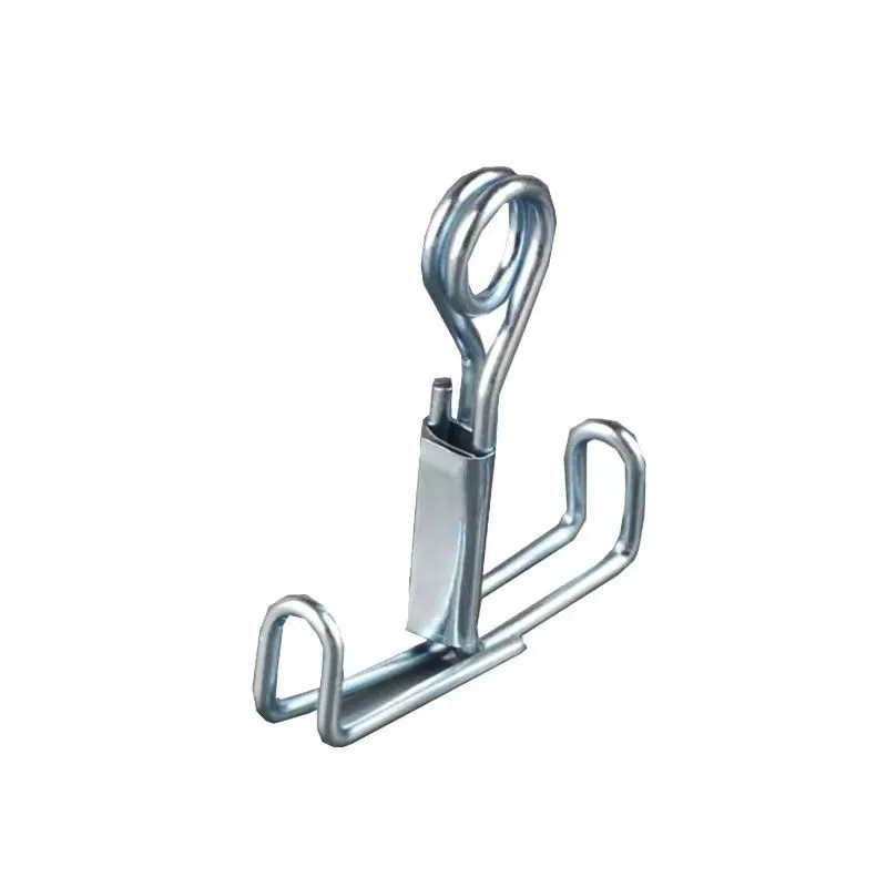 Spring Water stop clip Metal latex pipe clamp Chemical laboratory equipment 5pcs