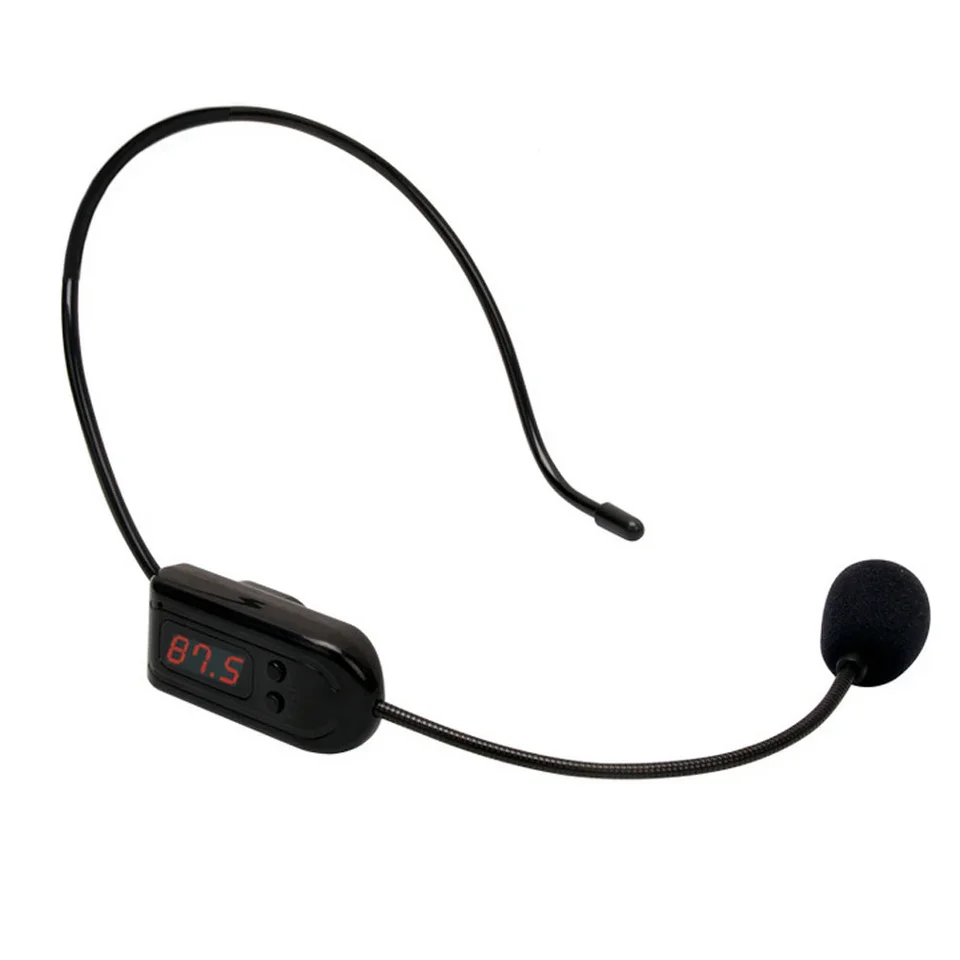Portable Wireless FM Headset Microphone for Teaching