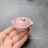 Doll House Mini Ceramic Casserole Model for Dollhouse Kitchen Furniture Decoration Accessories 3