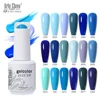 Arte Clavo Blue Color Series Gel Nail Polish Long Lasting Varnish Lacquer Gel Top Base Coat Soak Off Nail Art Design Manicure 1