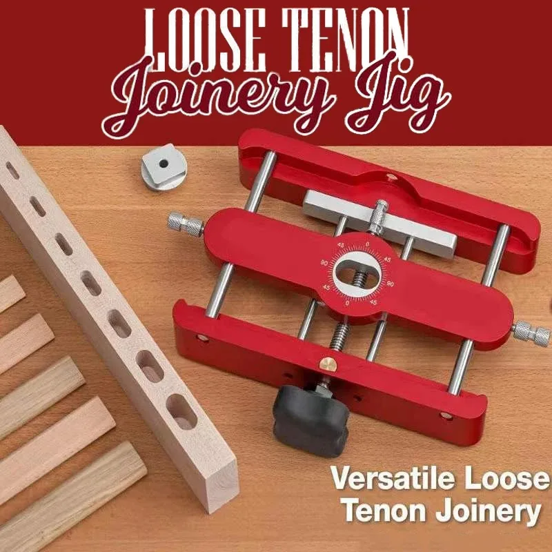 All Metal Wood Mortising Jig Machine Locator Jig Loose Tenon System