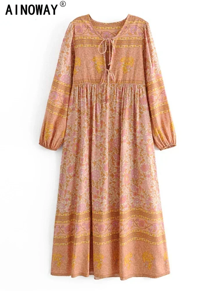 chinese dress ladies Amazon.com: Long Floral Dresses main image 1