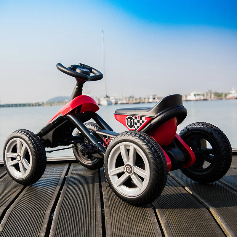 Children's Go-kart Four-wheel Bicycle Baby Boys and Girls Children Can Sit Sports Fitness Toy Stroller