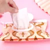 EVA Baby Wet Wipe Pouch  Cute Snap-Strap Reusable Wet Wipes Bag Flip Cover Tissue Box Refillable Wet Wipe Bag Useful Tissue Box 3