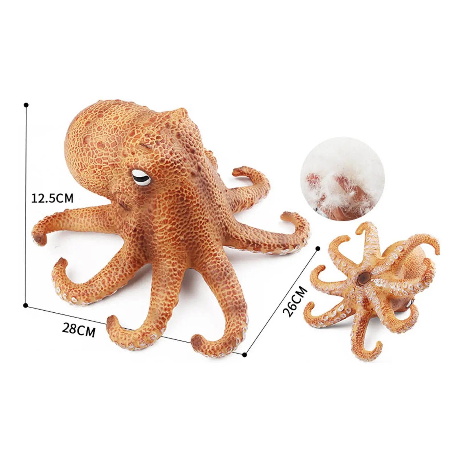 Animal Model Figures Giant Figurine Stuffed Toy for Kids Toy Educational Toys Home Ornament