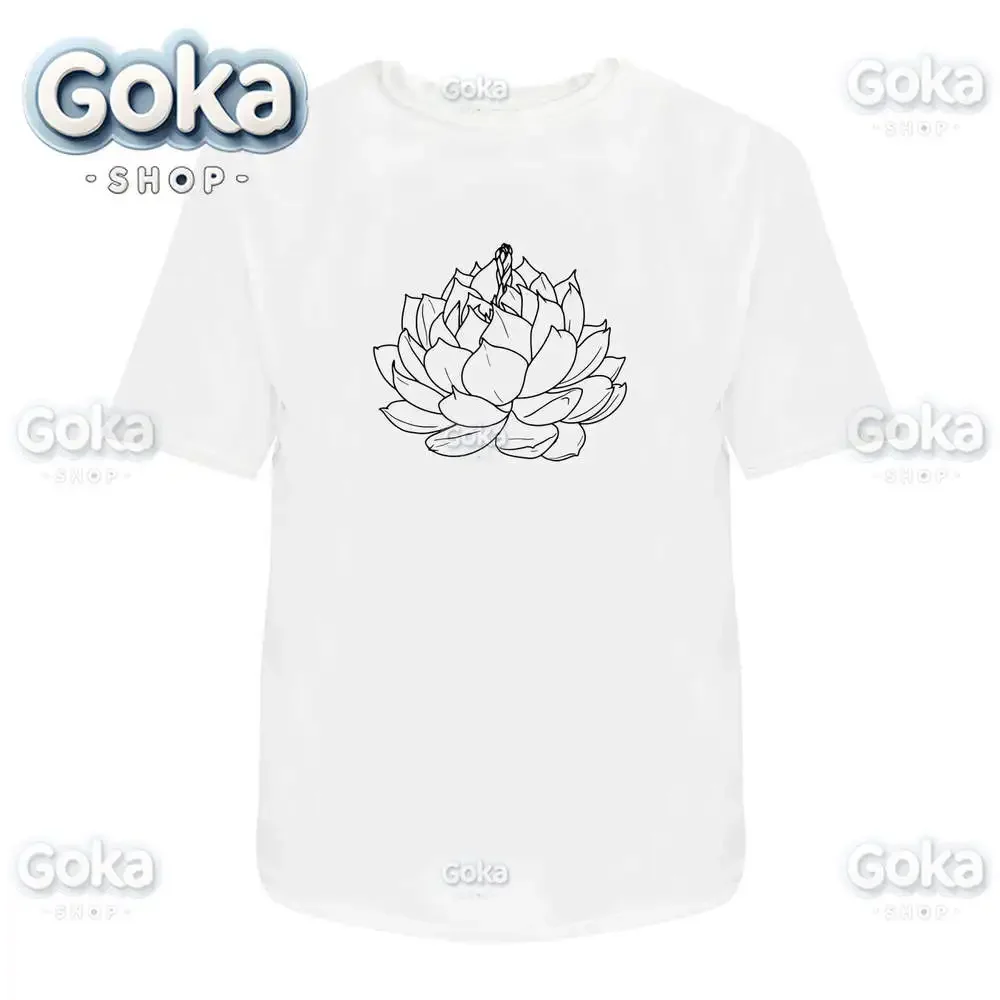 thumbnail image 1 of Camisetas con gráficos de suculentas en flor, ropa para hombre, nuevas camisetas y tops de algodón para mujer, camisetas estampadas, ropa Y2K, lindas y divertidas camisetas, 1 of 6