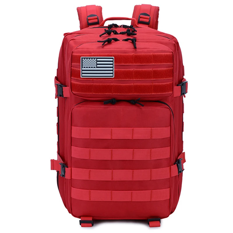 Waterproof 45L Tactical Backpack for Outdoor Travel and Hiking