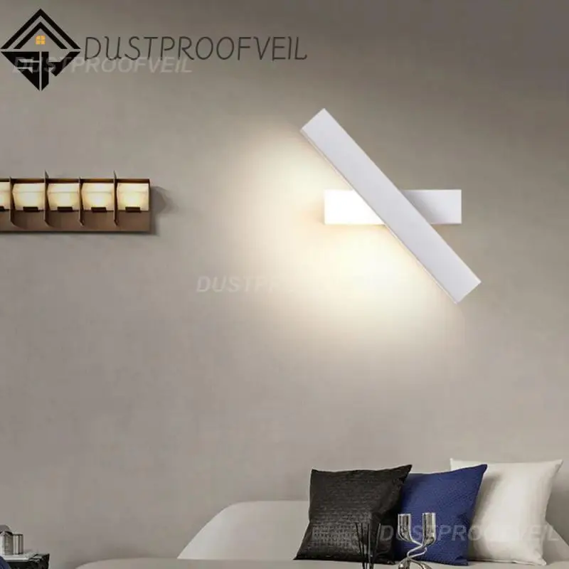 

Bedside Simple Wall Light 330° Free Rotation Led Light Modern Decoration Bedside Lamp Versatile Not Dazzling Bedroom Lights