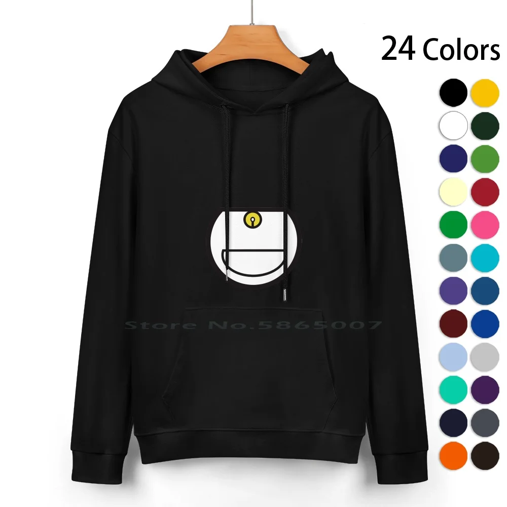 Tasca Doraemon Felpa Con Cappuccio In Puro Cotone Maglione 24 Colori Tasca Doraemon Nobita Giant Suneo Sizuka Cartoon 100% Cotone Con Cappuccio
