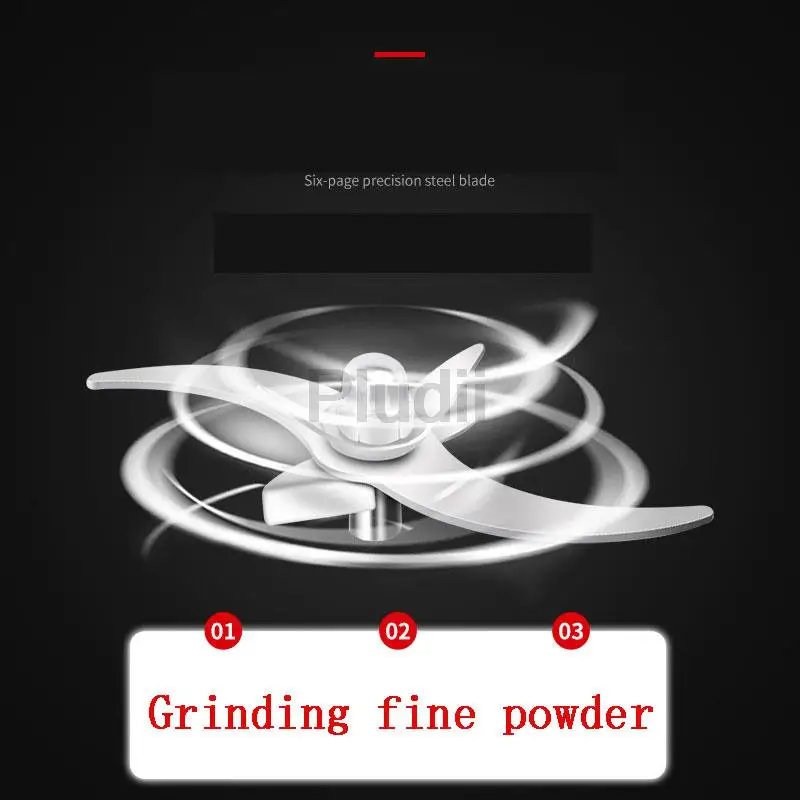 2500G 304 Stainless Steel Grinder Machine Large-scale Crusher Household Mill Commercial Powder Ultra-fine Grinding Machine Mill 2