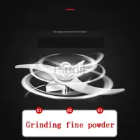 2500G 304 Stainless Steel Grinder Machine Large-scale Crusher Household Mill Commercial Powder Ultra-fine Grinding Machine Mill 2