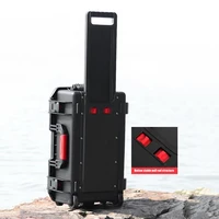 Plastic Box Waterproof Suitcase for Work Tool Pull Rod Hard Case Tool Box Multifunctional Camera Instruments Shockproof Suitcase 2