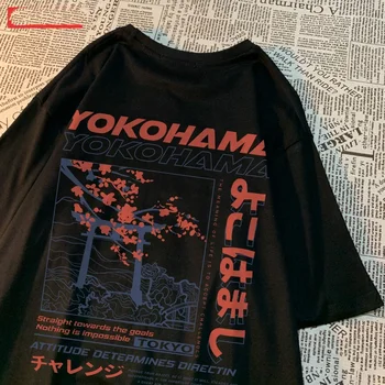 Summer Women T-Shirts Japanese Style Letter Printing Short Sleeve Breathable O-Neck Tops Casual Female Clothes 1