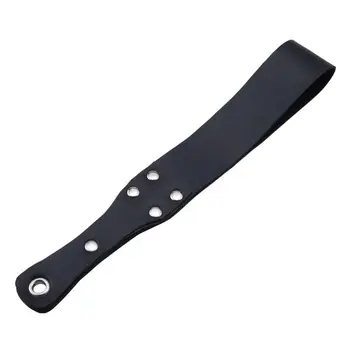 17 Styles PU Leather Handle Horse Whip Riding Crop Slapper Restraint Fetish Paddle Sex Toy 2