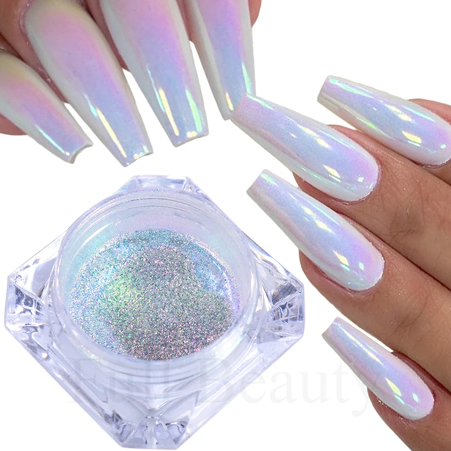 MEITREND Vernis à ongles holographique à paillettes avec effet sirè