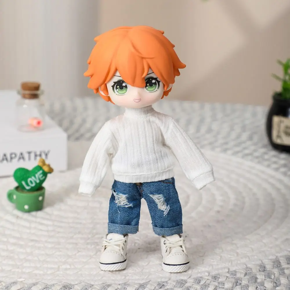 Mode Shirt Legging für 1/11 ob11 Puppen für 1/12 bjd Puppen Kleidung Puppe T-Shirt Tops Freizeit kleidung Hemden Puppe Kleidung Zubehör – Detail 12