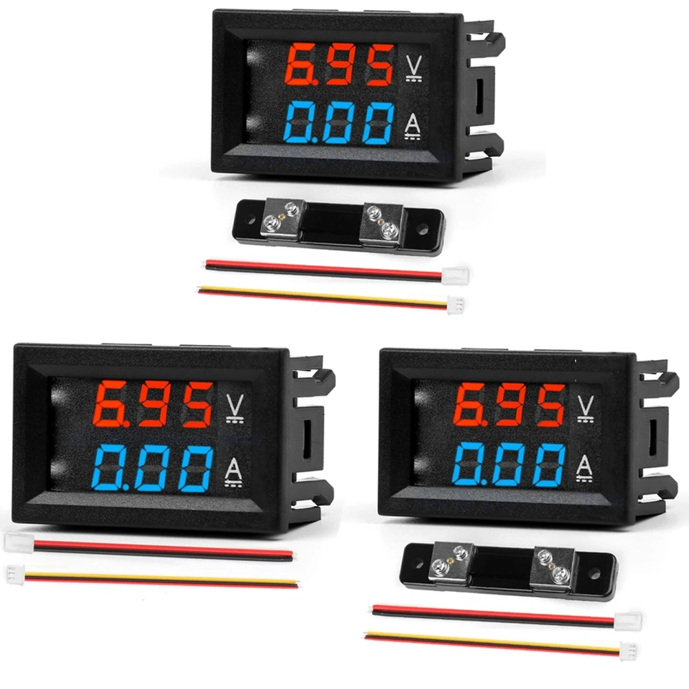 Digital Voltage Current Meter with LED Display
