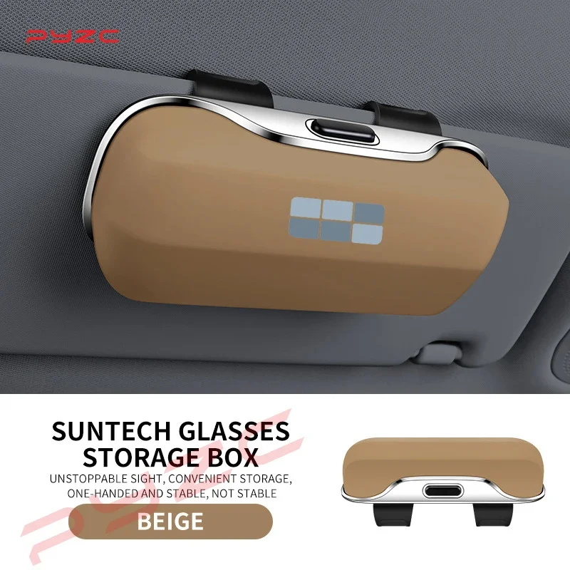 Geely Galaxy GX3 Pro GC6 Atlas Coolray Cross Emgrand 액세서리 자동차 바이저 선글라스 안경 케이스 안경 홀더 클립 박스