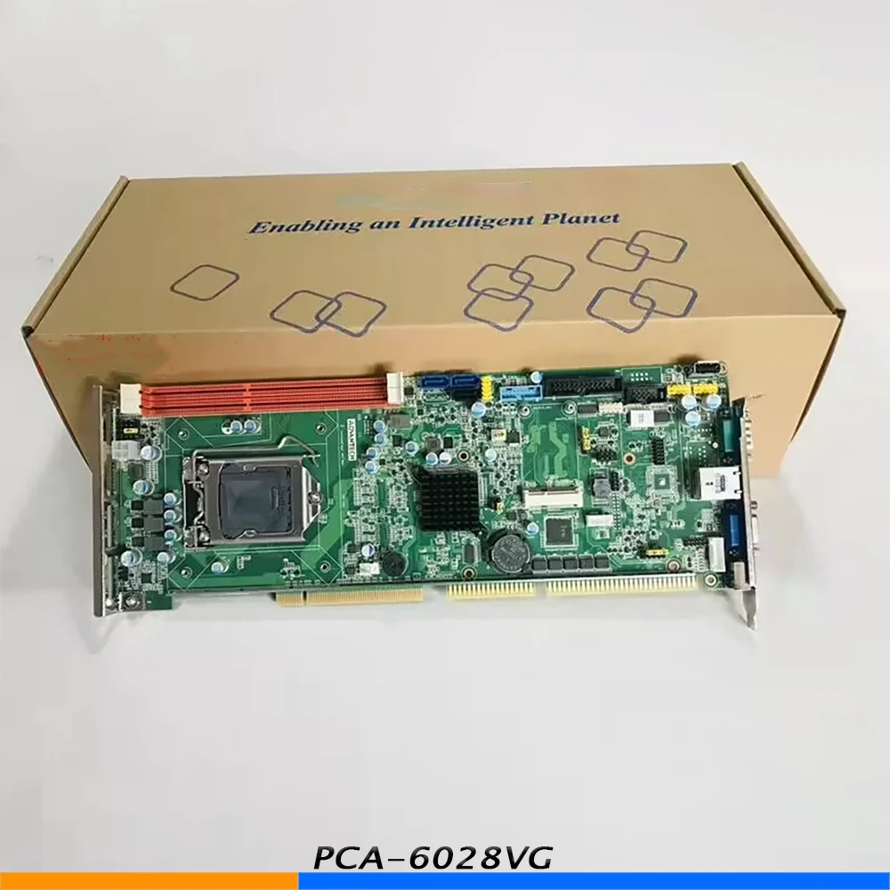 For Advantech Industrial Control Motherboard LGA1150 H81 Single Network Card PCA-6028 PCA-6028VG-00A1E PCA-6028VG 2 For Advantech Industrial Control Motherboard LGA1150 H81 Single Network Card PCA 6028 PCA 6028VG 00A1E PCA