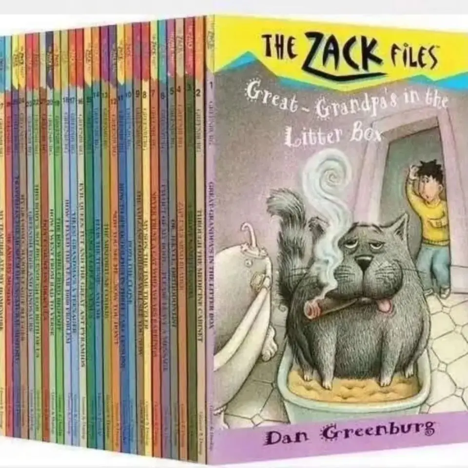 

30 Books/Set New Files 1-30 Files Children's Primary Chapter Bridge Book English Original Hot Art Educate