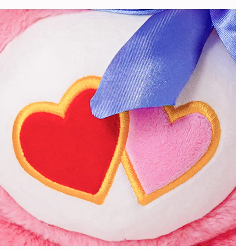 Miniso Cute Rainbow Bear Plush Toys Lovely Cartoon Care Bears Stuffed Dolls Homdecor Sleeping Teddy Bear Plush Pillows Girl Gift 6