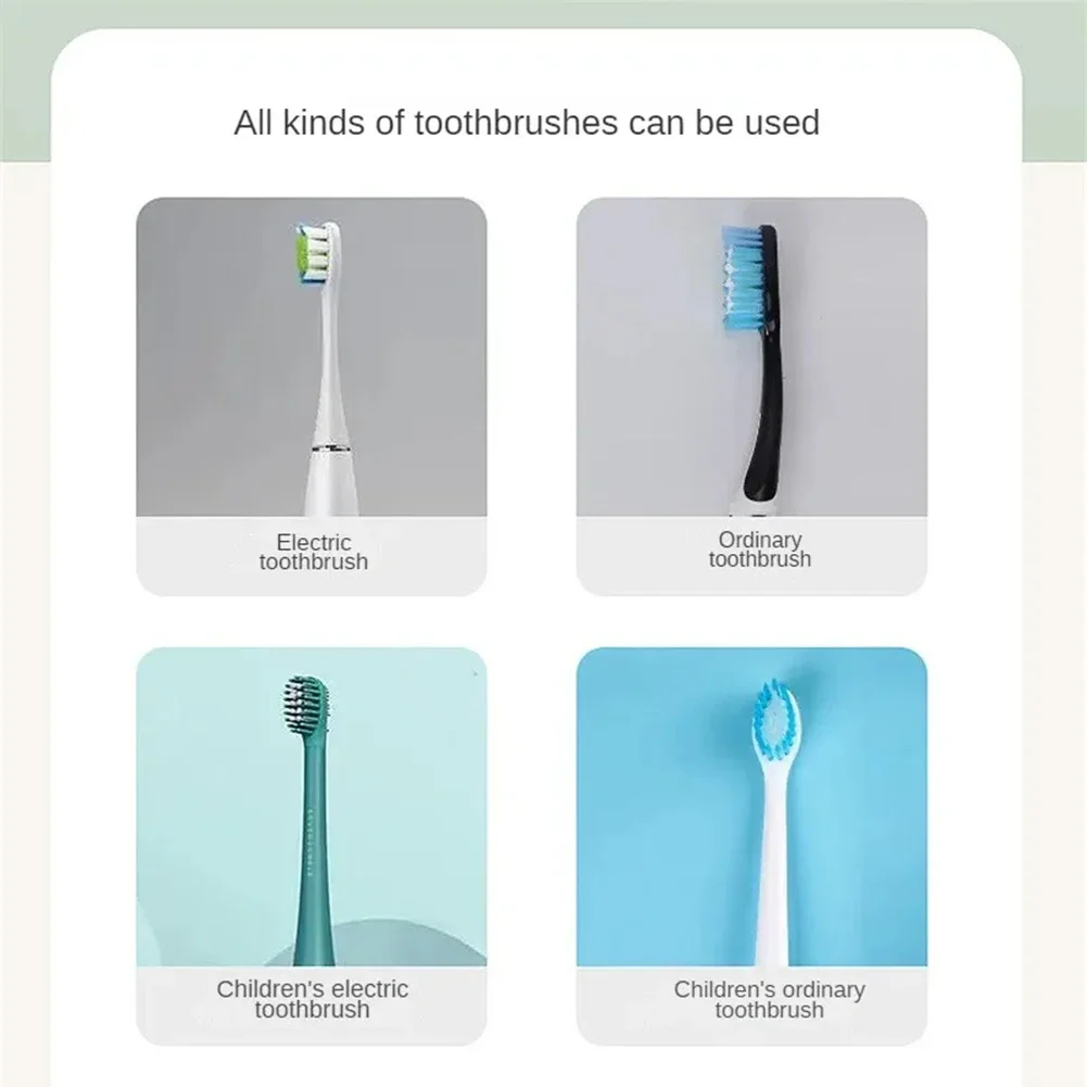 Toothbrush Sanitizer Holder Portable Mini Type-C USB Charging 150mAh Oral Care Teethbrush UV Disinfection Drying Sterilizer Box