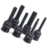 1pcs Torx Impact Socket Bits 1/2 Inch Drive Socket Adapter Screwdriver Bits T20 T25 T27 T30 T35 T40 T45 T50 T55 T60 T70 T80 T100 3