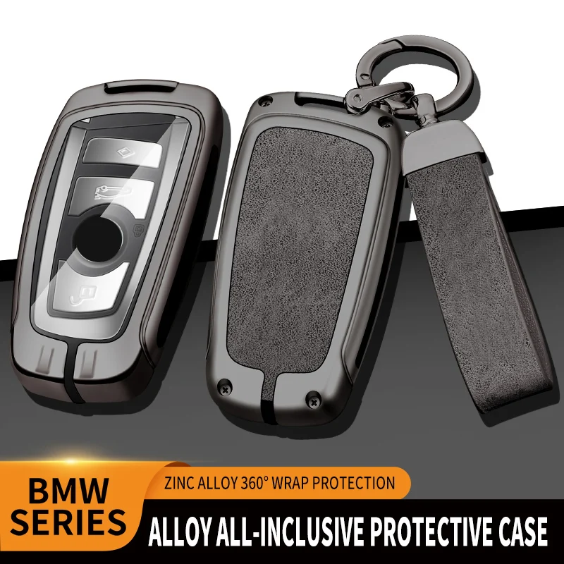 

Zinc Alloy Car Remote Key Cover Case Holder For BMW F20 F30 G20 F31 F34 F10 G30 F11 X3 F25 X4 I3 M3 M4 1 3 5 Series Accessories