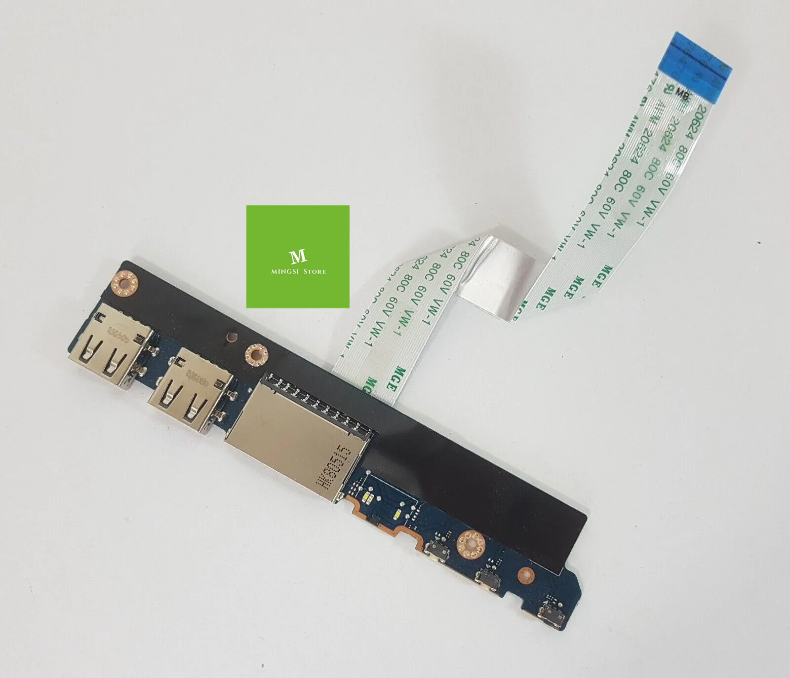 Duplo Usb Cardreader Placa de Botão Energia Tp412 Tp412ua Sf4100 V4000 para Asus Vivobook Flip 14 R563u