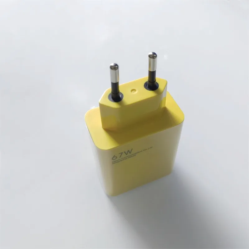 67W Fast Charger EU Plug Turbo Charge Power Wall Adapter 6A Elbow Type C Cable For Xiaomi Redmi K40 Note11Pro Mi 12