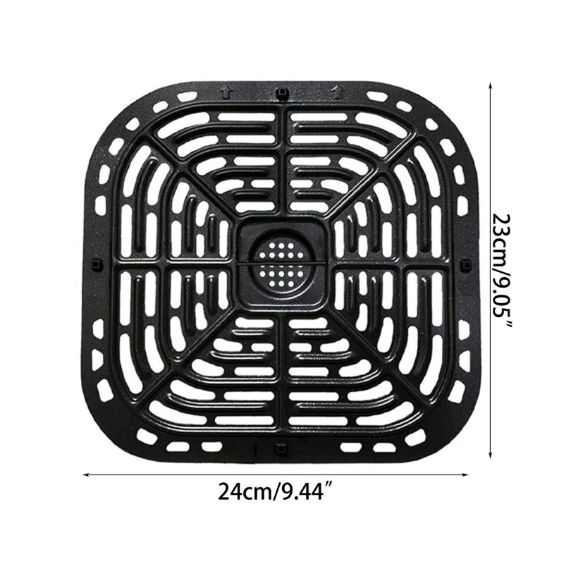 New 2 Pieces Air Fryer Tray Air Fryer Grill Pans Accessories for Instants 6QT Fryers Dishwasher Safe