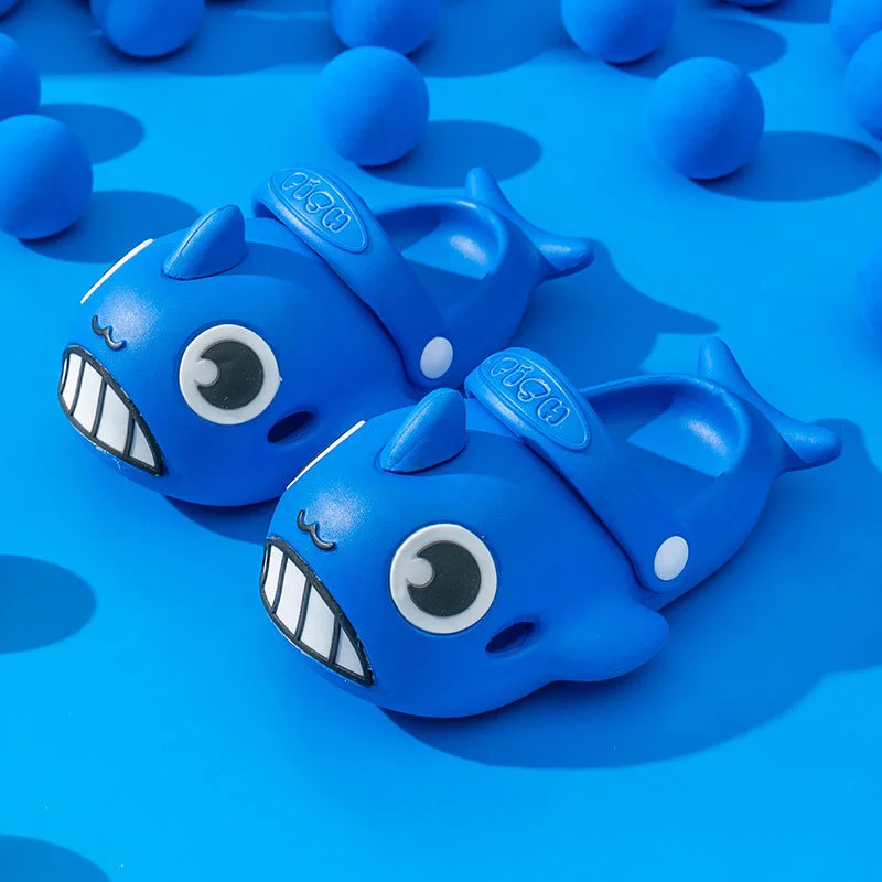 sandales Cute Whale pour enfants Sandale de plage d'été_voghion.com