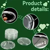Acrylic button pins for custom badges and photo walls - DIY party items place cards and name tags 5