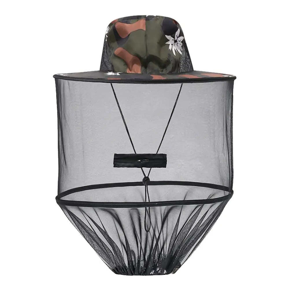 Sun Hats Sun Hat Fisherman Hat Sunscreen Hats Camping Hats Fashion Unisex Foldable Mosquito Hat With Hidden Net Mesh Repellent Insect Bee Protection Casual Outdoor Sunscreen Fishing Cap