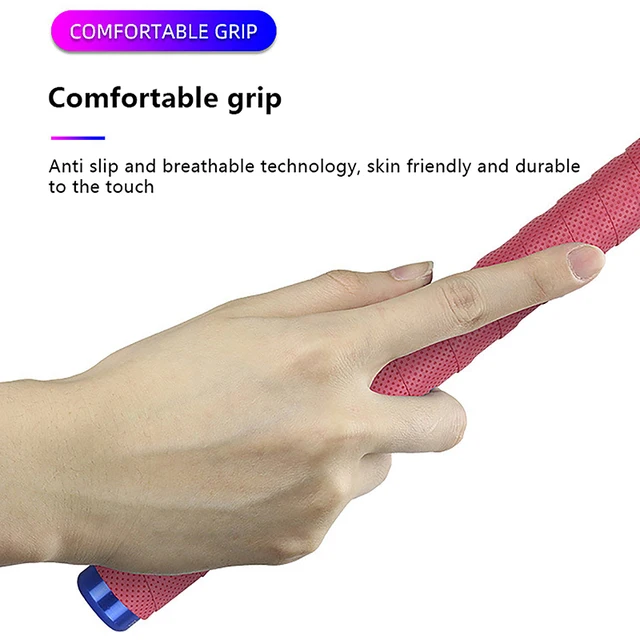 1Pc Dry Tennis Racket Grip Anti-skid Sweat Absorbed Wraps Taps Badminton Grips Racquet Vibration Overgrip Sports Sweatband 6