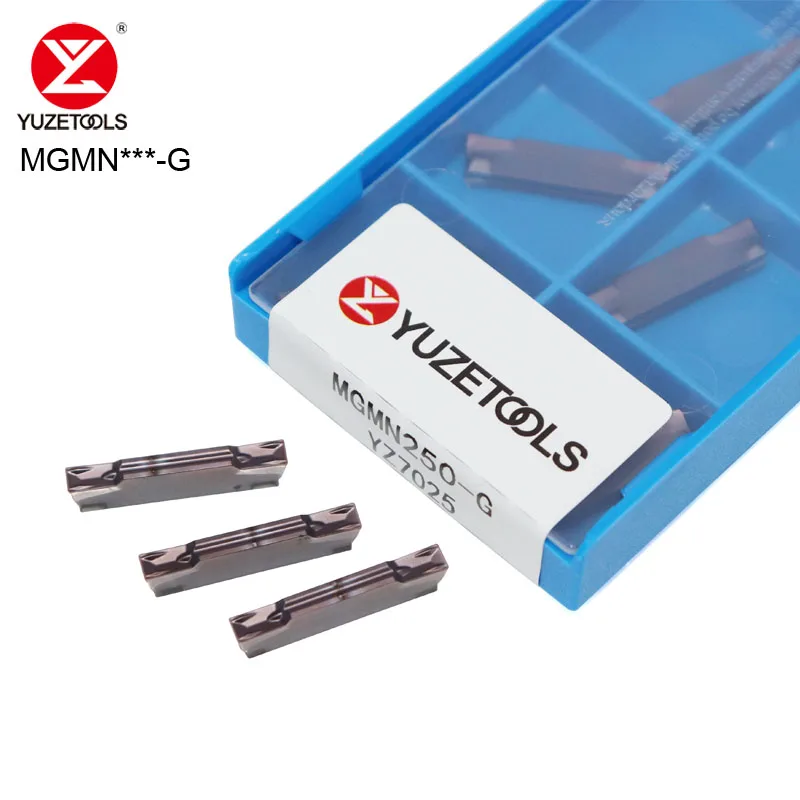 

10pcs MGMN150 MGMN200 MGMN250 MGMN300 MGMN400 MGMN500 CNC Carbide Lather Tool Stainless Steel Parting Grooving Inserts