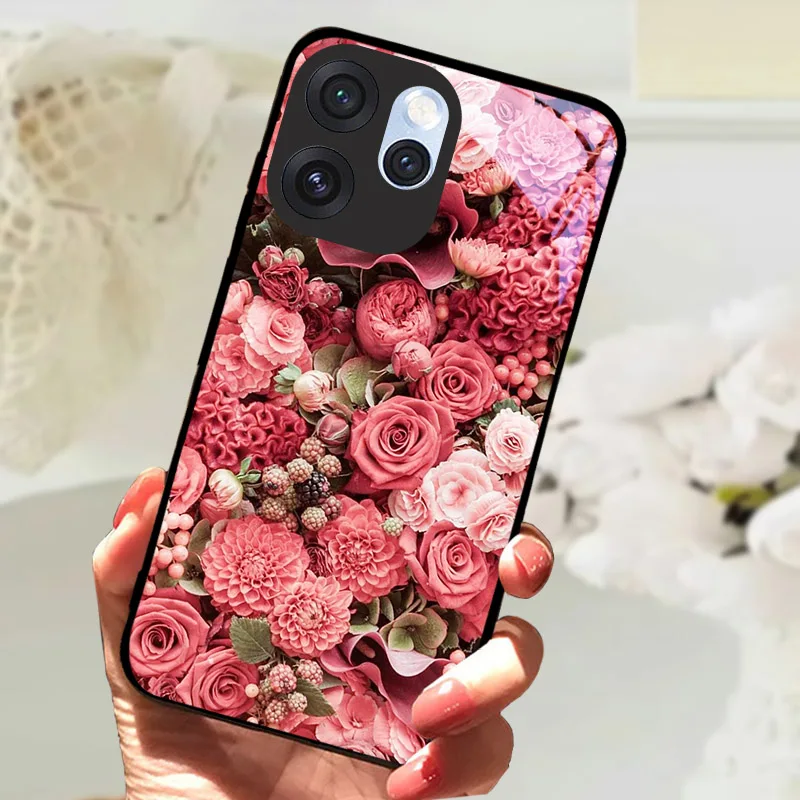 Tempered Glass Phone Case with Full Camera Protection