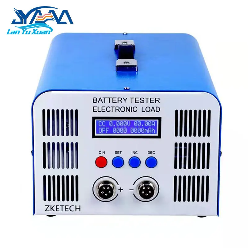 

Zketech 5v/12v/24v/48v/60v li ion pack/cell analyzer charger discharge machine ebc-a40l lithium battery capacity tester