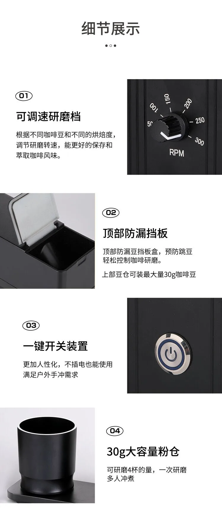 New PUTO Manual Coffee Grinder SUS420Stainless Steel Adjustable Burr Hand Grinders Mill For Kitchen Espresso Coffee Milling Tool 12 Sc8b0d79a3c854b44a20de6f9e8d0c7f8E New PUTO Manual Coffee Grinder SUS420Stainless Steel Adjustable Burr Hand Grinders Mill For Kitchen Espresso Coffee Milling Tool