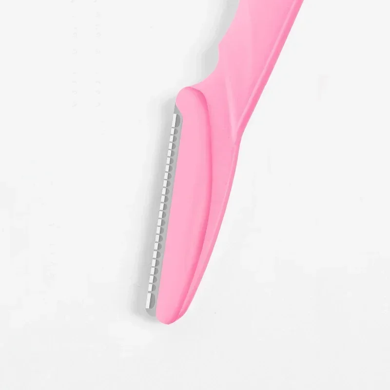 Portable Eyebrow Trimmer 5-100PCS Wholesale Blade Shaver Face Razor Eye Brow Epilation Hair Removal Cutters Safety Razor