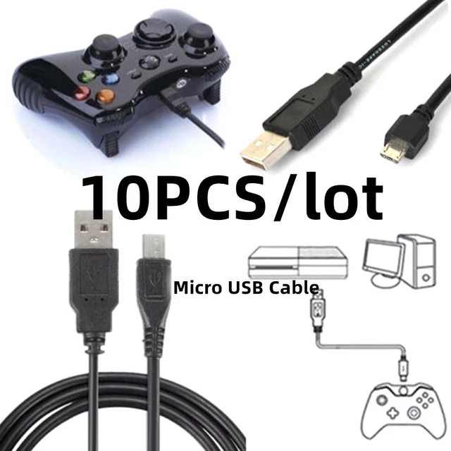 Charging Cable Ps4 Controller  Ps4 Controller Charger Cable Type - 1.5m  Charging - Aliexpress