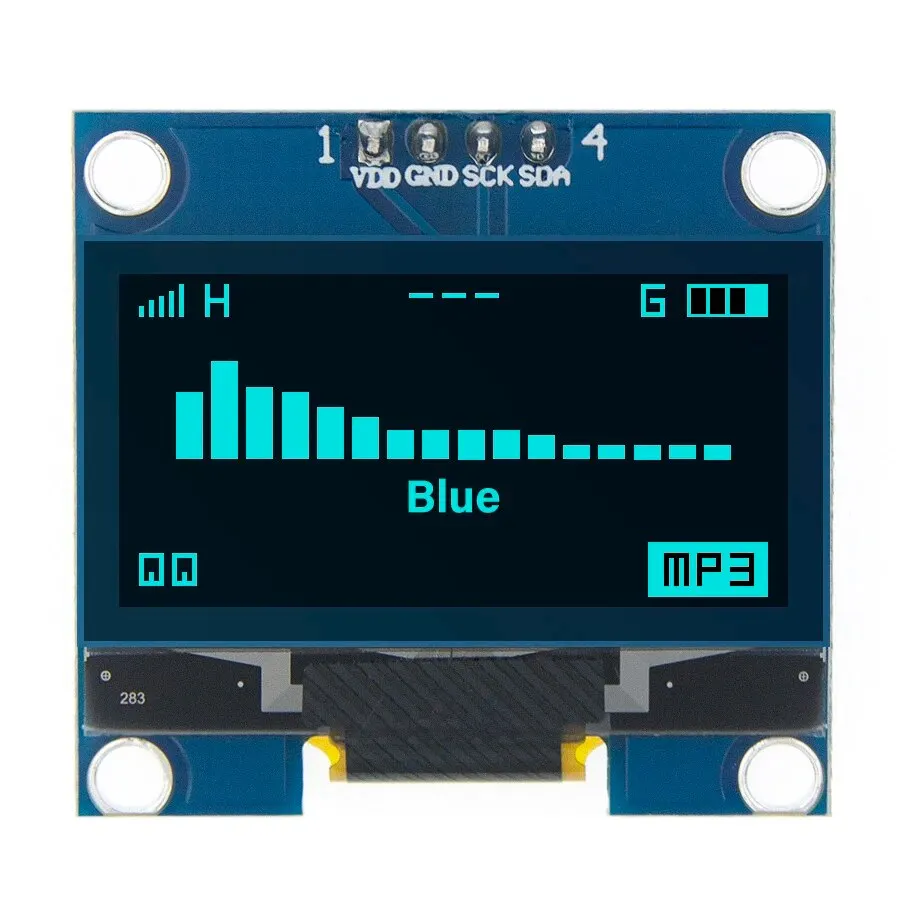 1.3" OLED Display Module Drive Chip SH1106 128X64 LCD LED IIC I2C Communicate