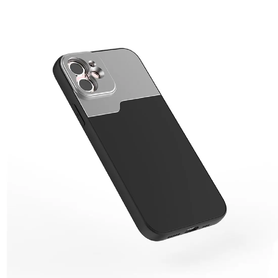 Mini Vlog Protective Mobile Phone Case with Anamorphic Macro & Wide Angle Lens Mount