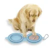 Portable Foldable Dog Bowl: Outdoor Travel Dog Food & Water Bowl, Lightweight Pet Feeding Dish, 5