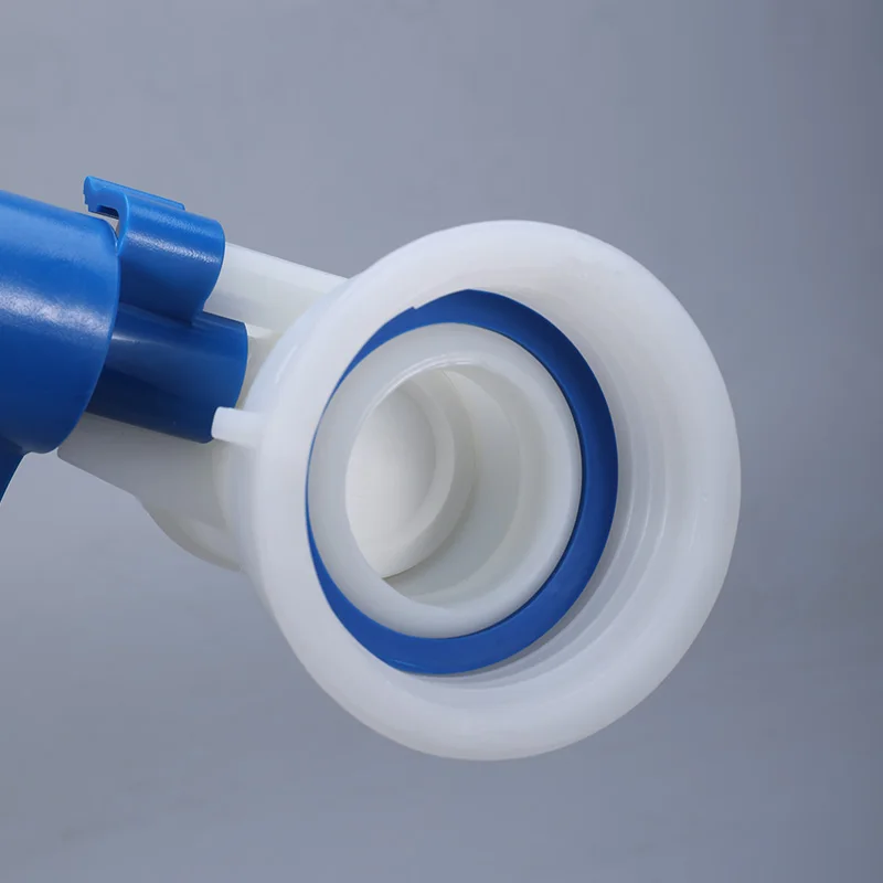 Attacco Per Tubo IBC 6 Cm - Valvola A Farfalla In Polipropilene, Connettore Per Serbatoio Tote (DN40)