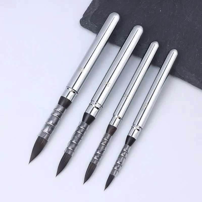 새로운 1PCS 휴대용 짧은 홀더 보이저 프랑스 아티스트 수채화 페인트 브러쉬 여행 예술 창작 미술 용품