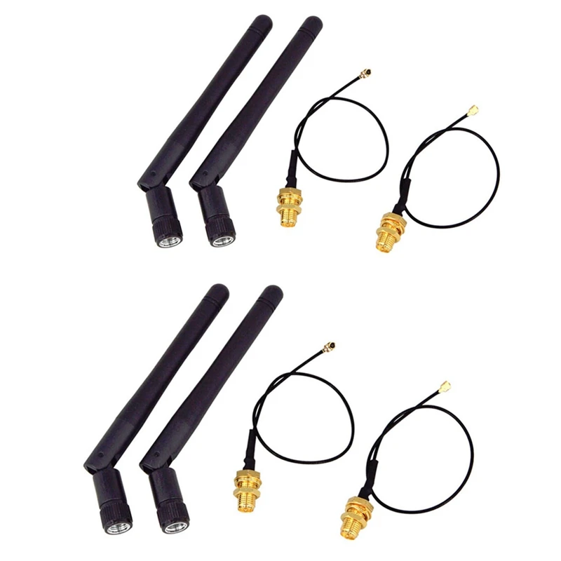 

ABGZ-4PCS/лот 2,4 Ghz 3Dbi Wifi 2,4G антенна