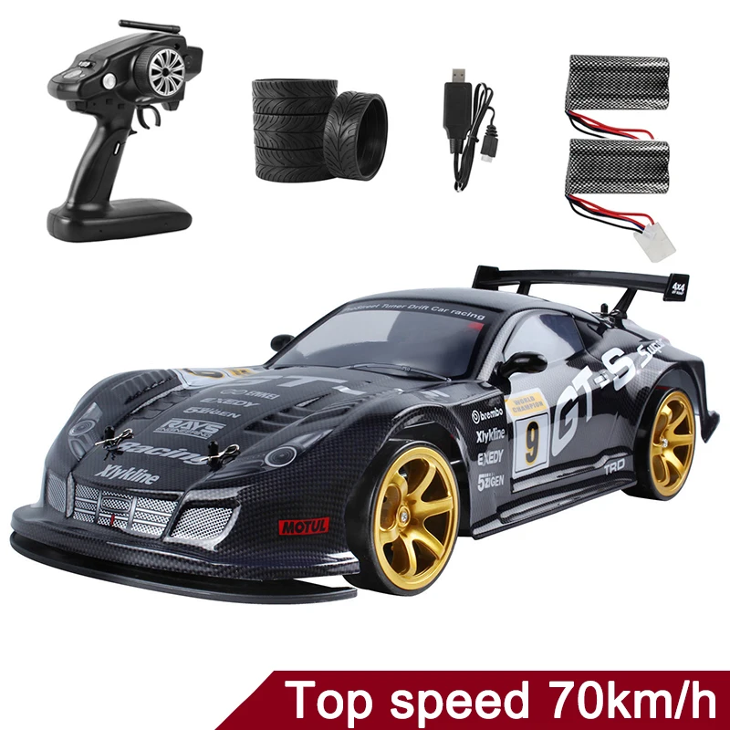 リモコン付き高速おもちゃの車,ラジコンカー,1:10, 70km,h,40km