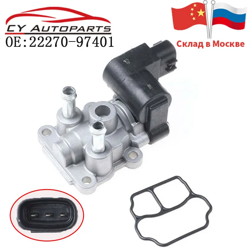 

YAOPEI OEM 22270-97401 2227097401 новый клапан контроля воздуха Idel подходит для Toyota Terios Новинка