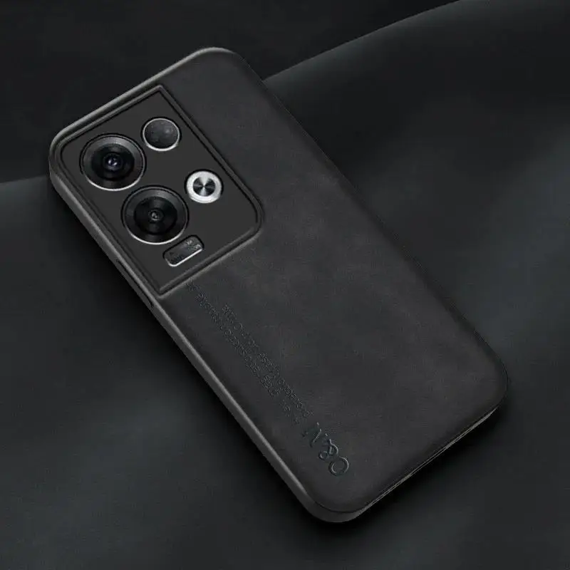 Luxury Magnetic Leather Phone Case - Premium Silicone Cover